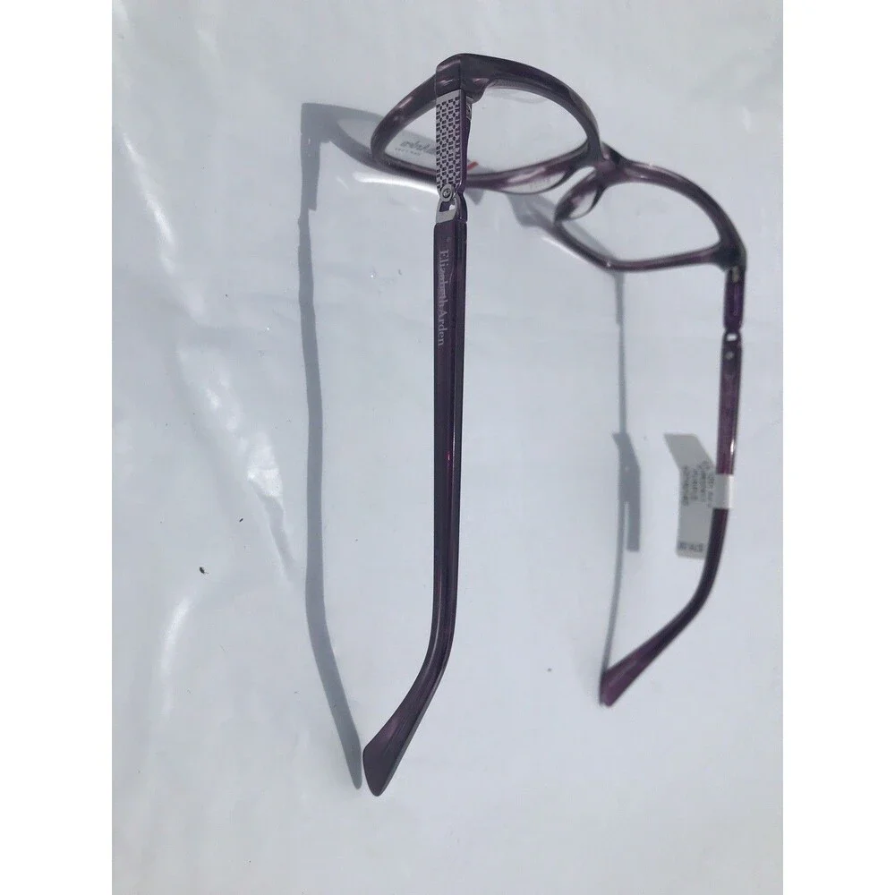 Elizabeth Arden Eyeglass Frame EA1201-2 Women Purple Tortoise Cat Eye 52-16-140